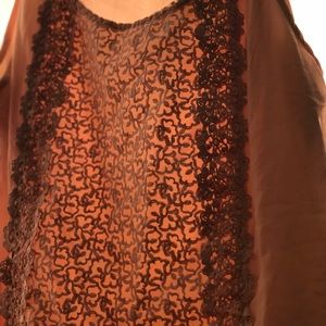 Stylish light pink/creme camisole/tank